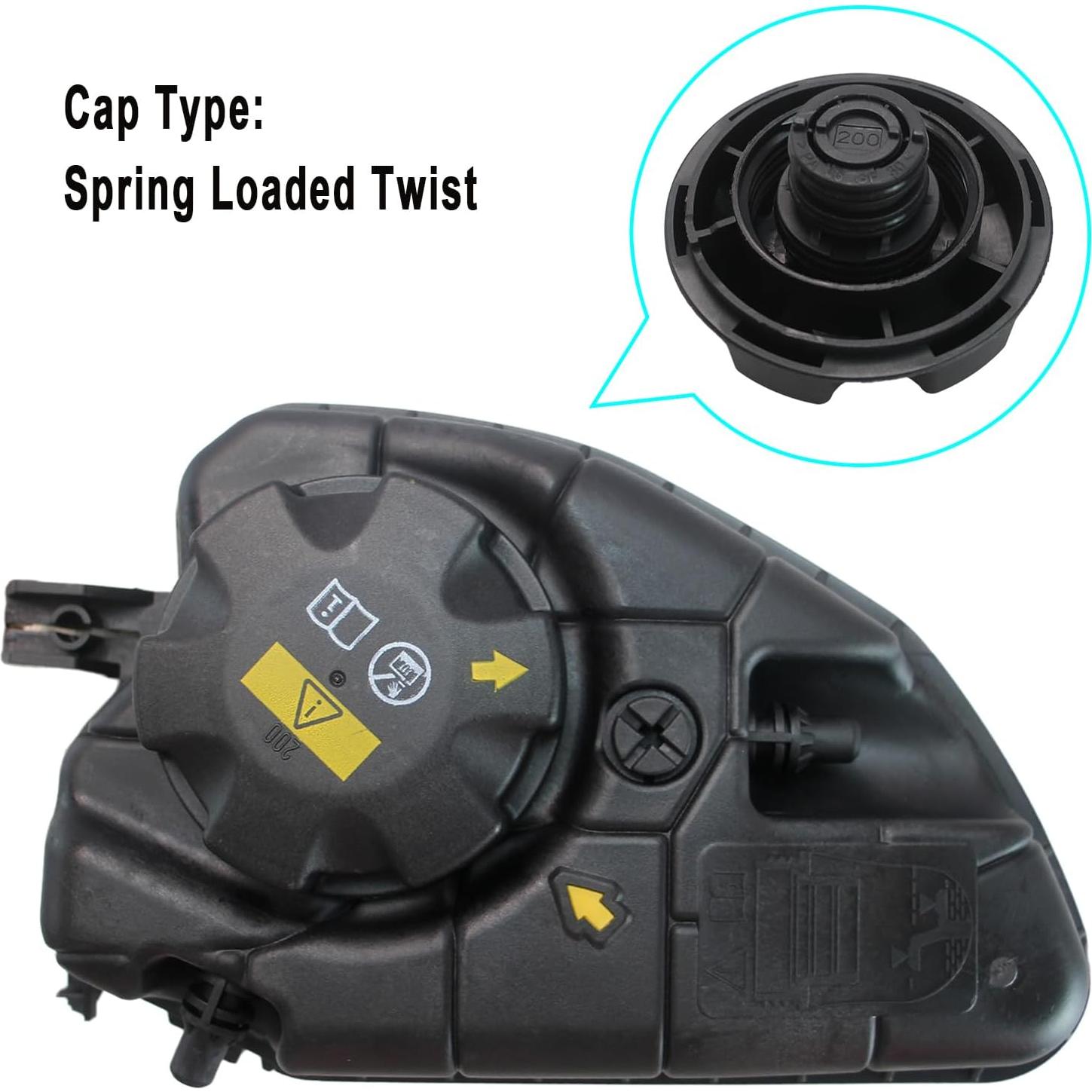 Tanque de Refrigerante BMW 530e 530i 540i 740i 17138610656