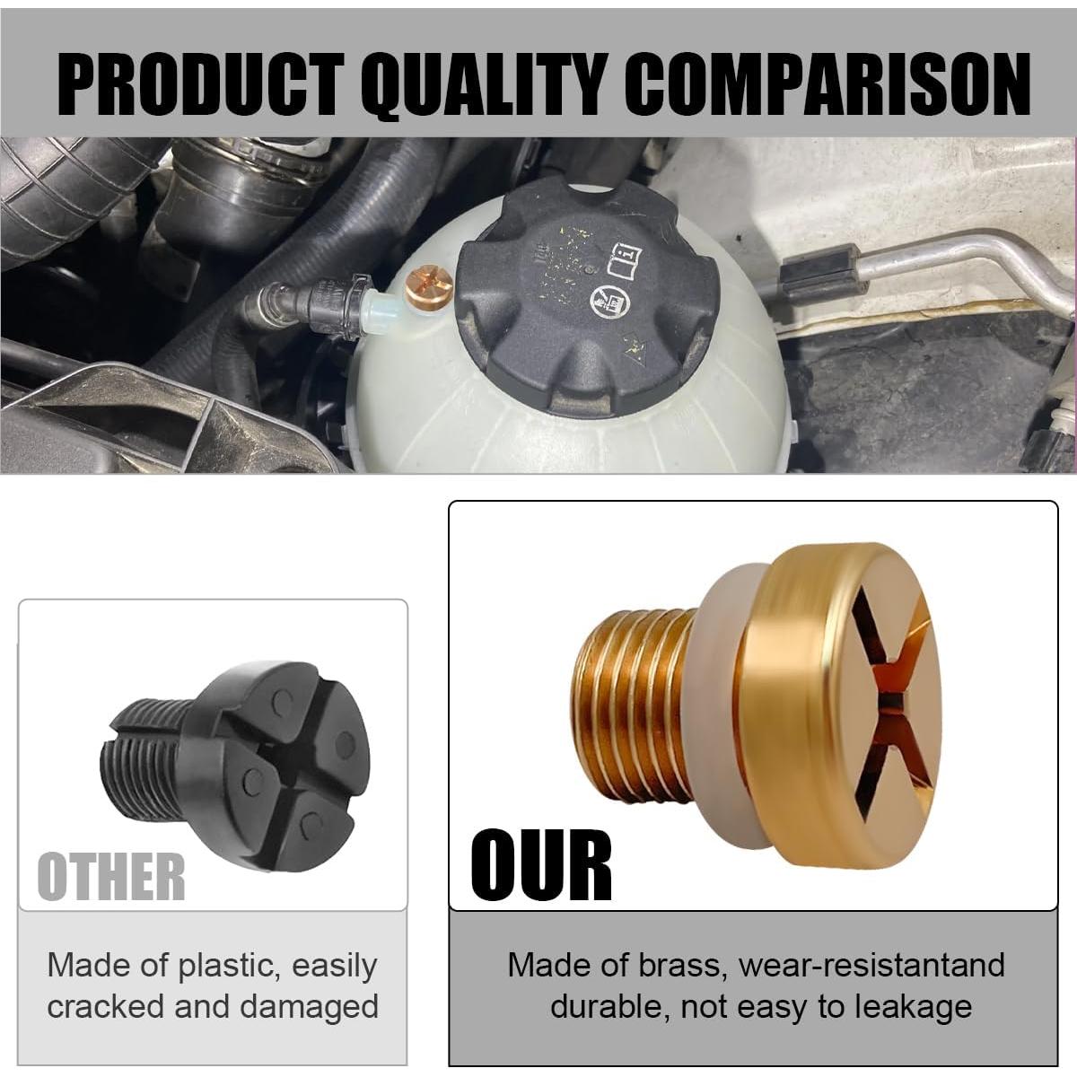 Tornillo de purga Gasedin para tanque de refrigerante 17111712788