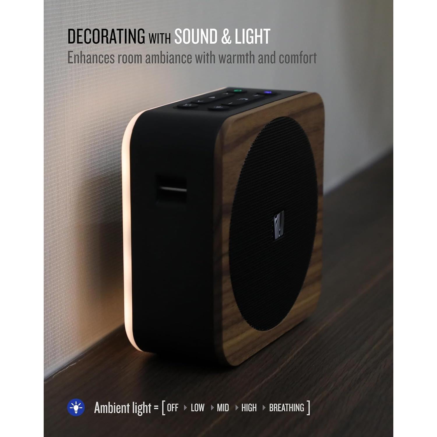 Altavoz Bluetooth Sound Spot II SFQ-18 con Luz y Bajo Potente