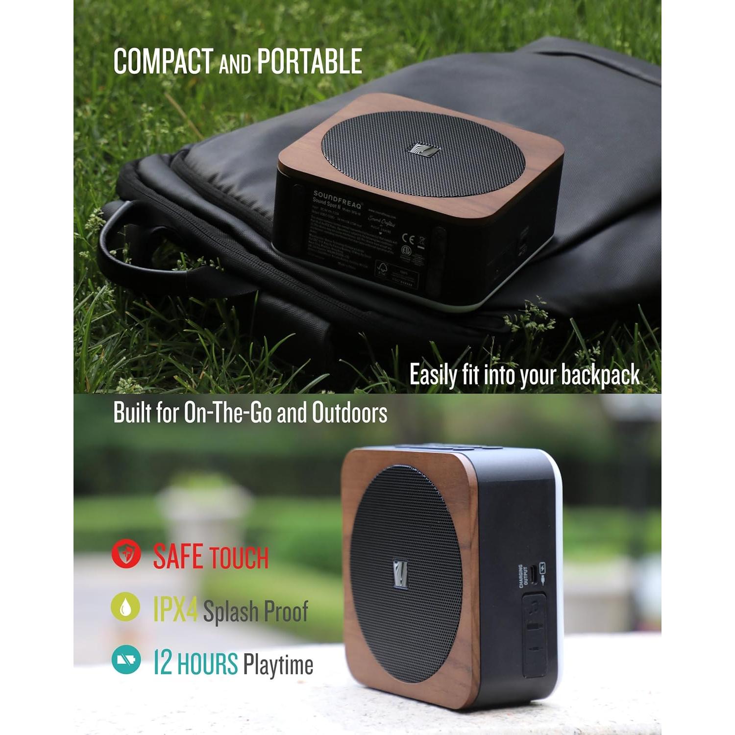 Altavoz Bluetooth Sound Spot II SFQ-18 con Luz y Bajo Potente