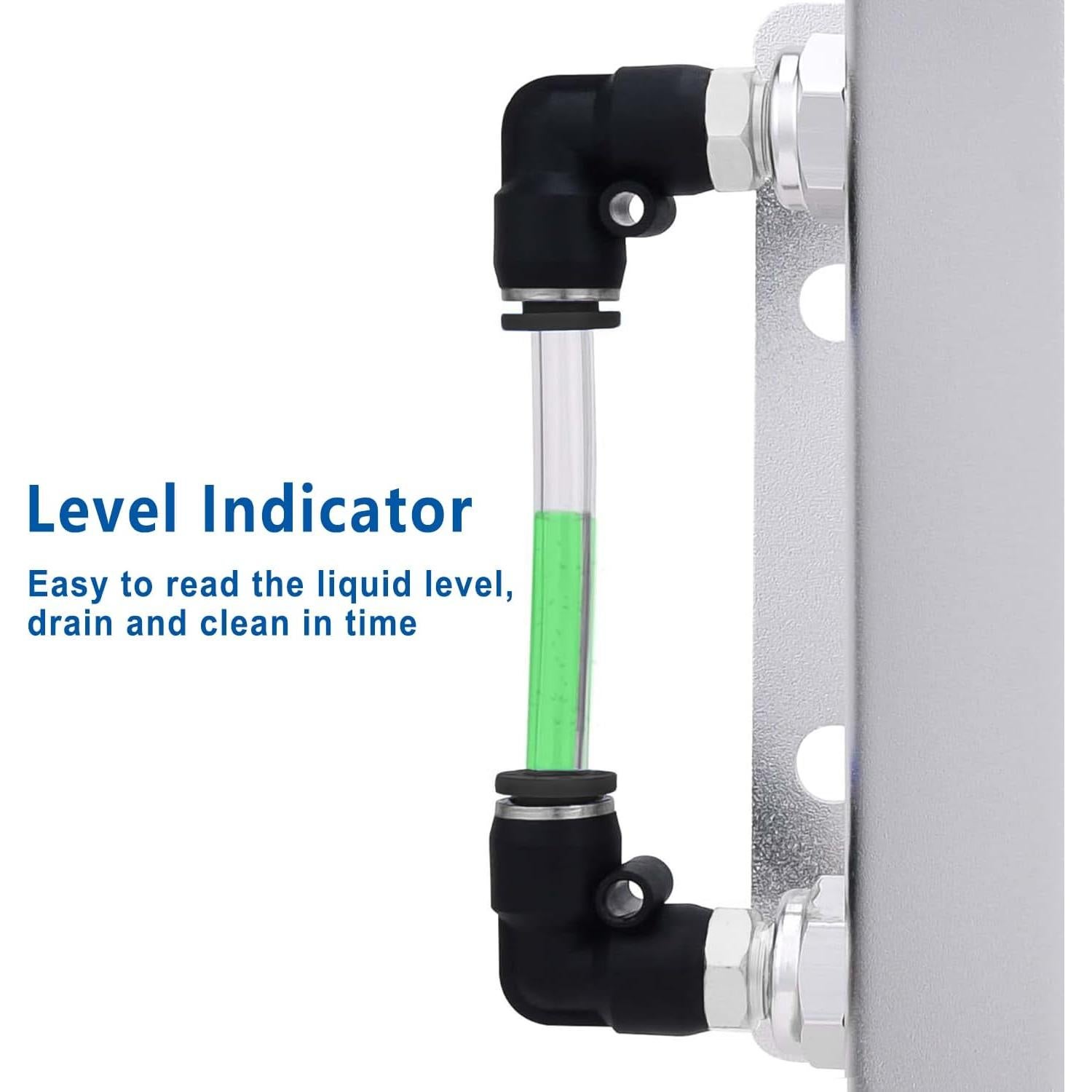 Tanque de Expansión de Refrigerante LokoCar 2L Aluminio Plateado