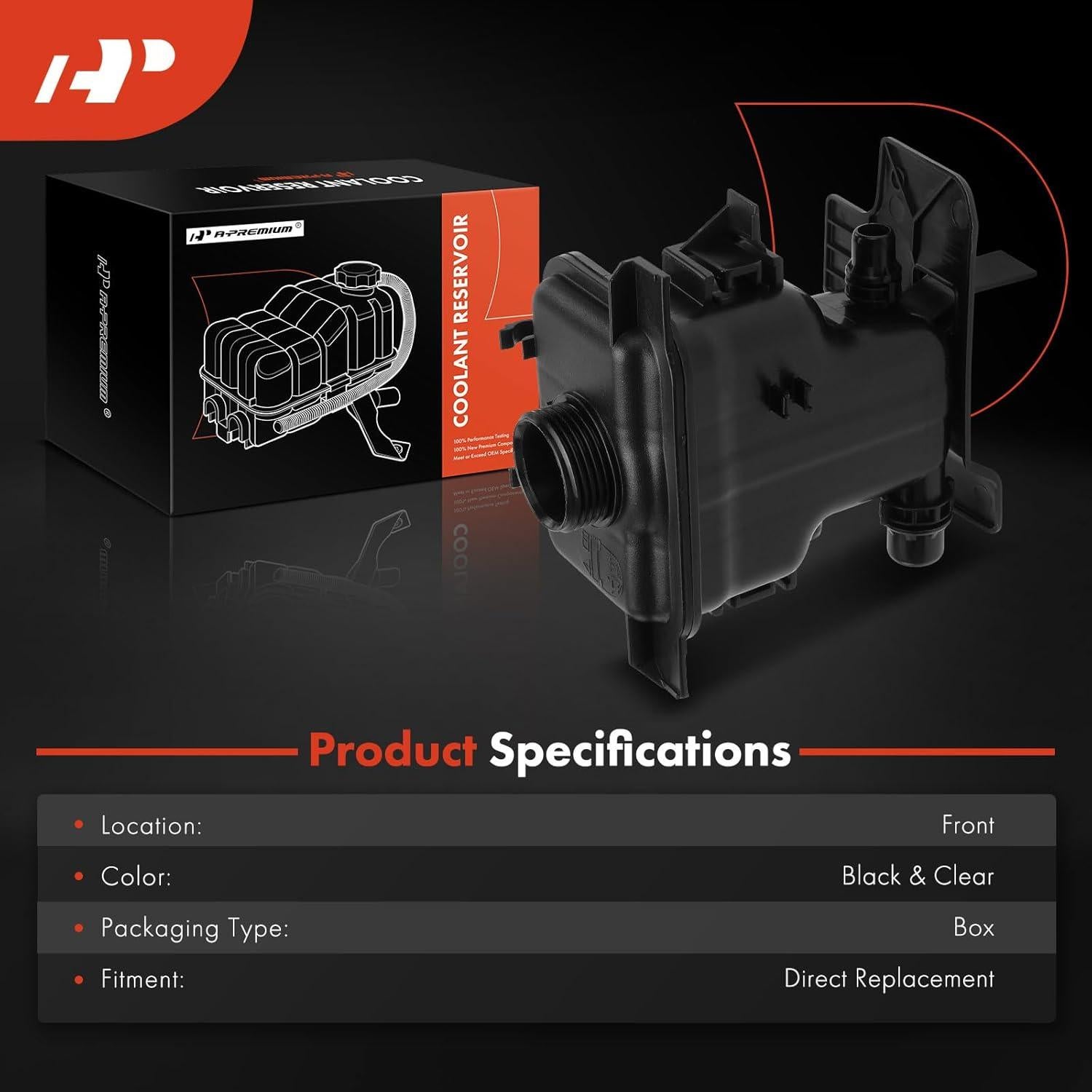 Tanque de Recuperación de Refrigerante A-Premium para BMW 2017-2021