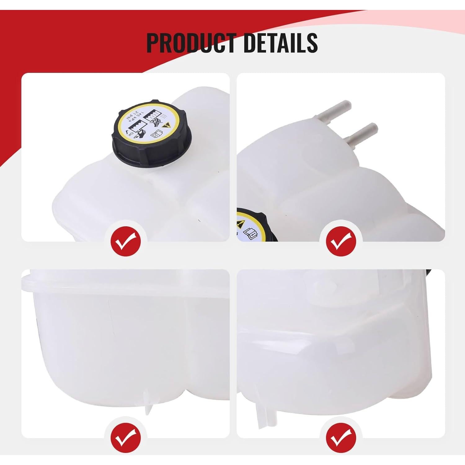 Tanque de Expansión de Refrigerante Bapmic para Mazda 3 2004-2013