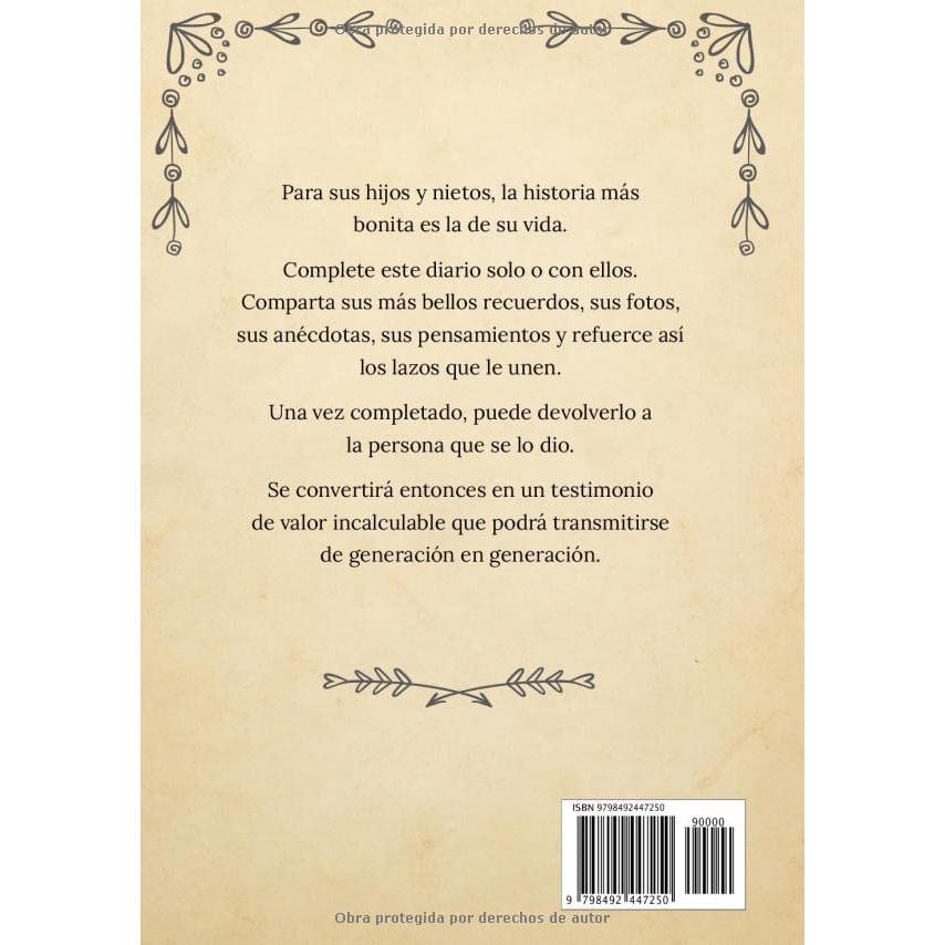 Papá Cuéntame Tu Historia | Un libro para conservar los recuerdos de la vida de su Padre: Diario de recuerdos para completar y compartir con sus hijos y nietos | Papá háblame de ti (Spanish Edition)