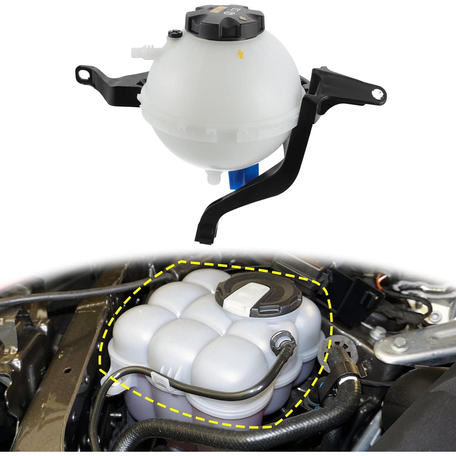 Tanque de Refrigerante BMW 528i X AUTOHAUX con Tapa y Sensor