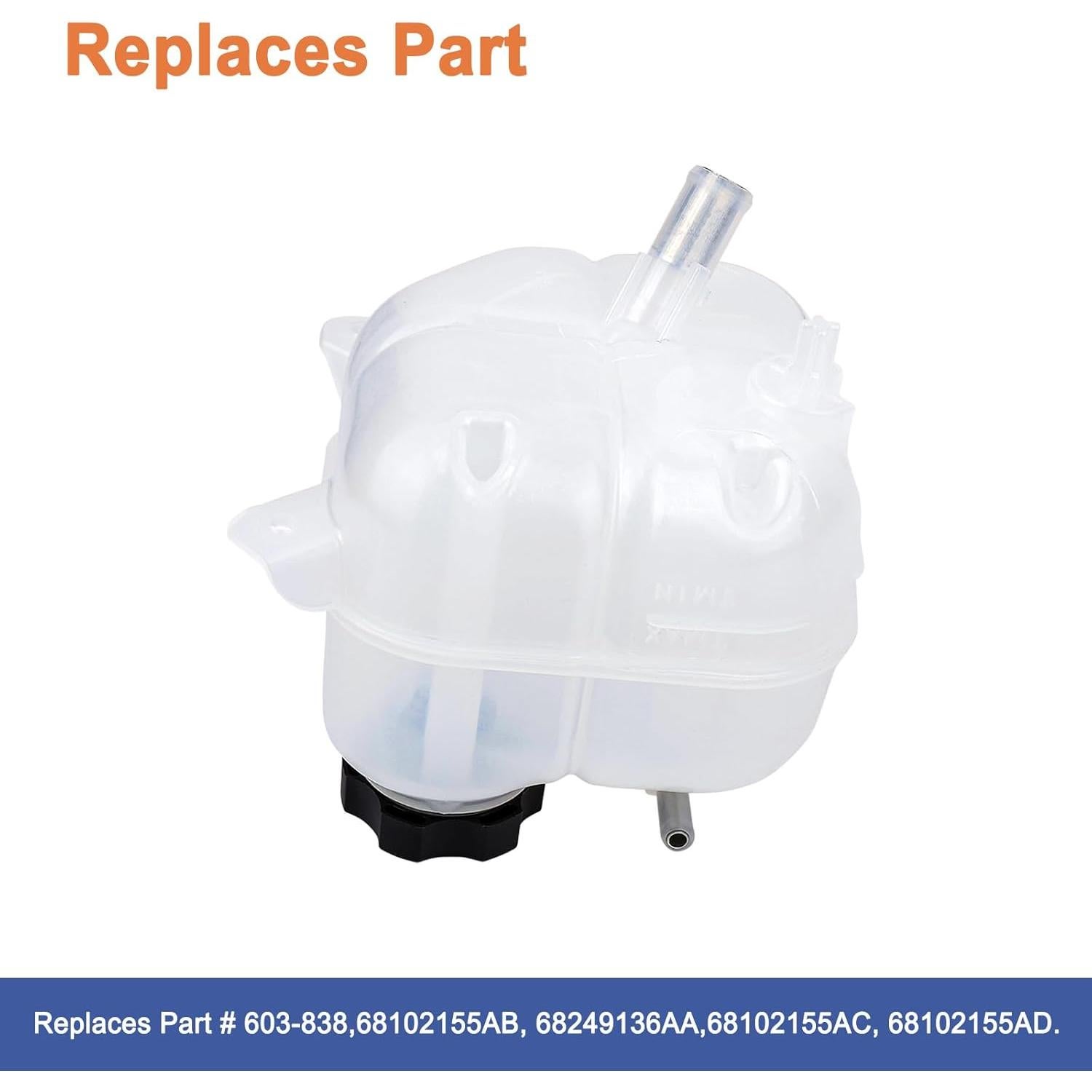 Tanque de Refrigerante Frontal YOUYIEN para Jeep y Chrysler