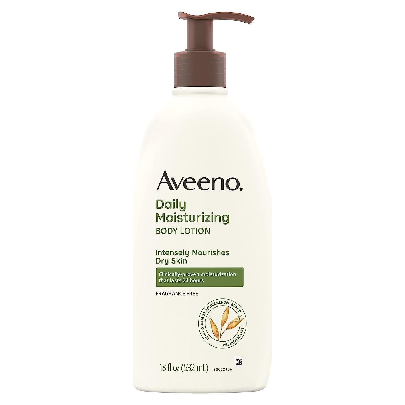 Loción Corporal Hidratante Aveeno 532 ml Piel Seca Sin Fragancia