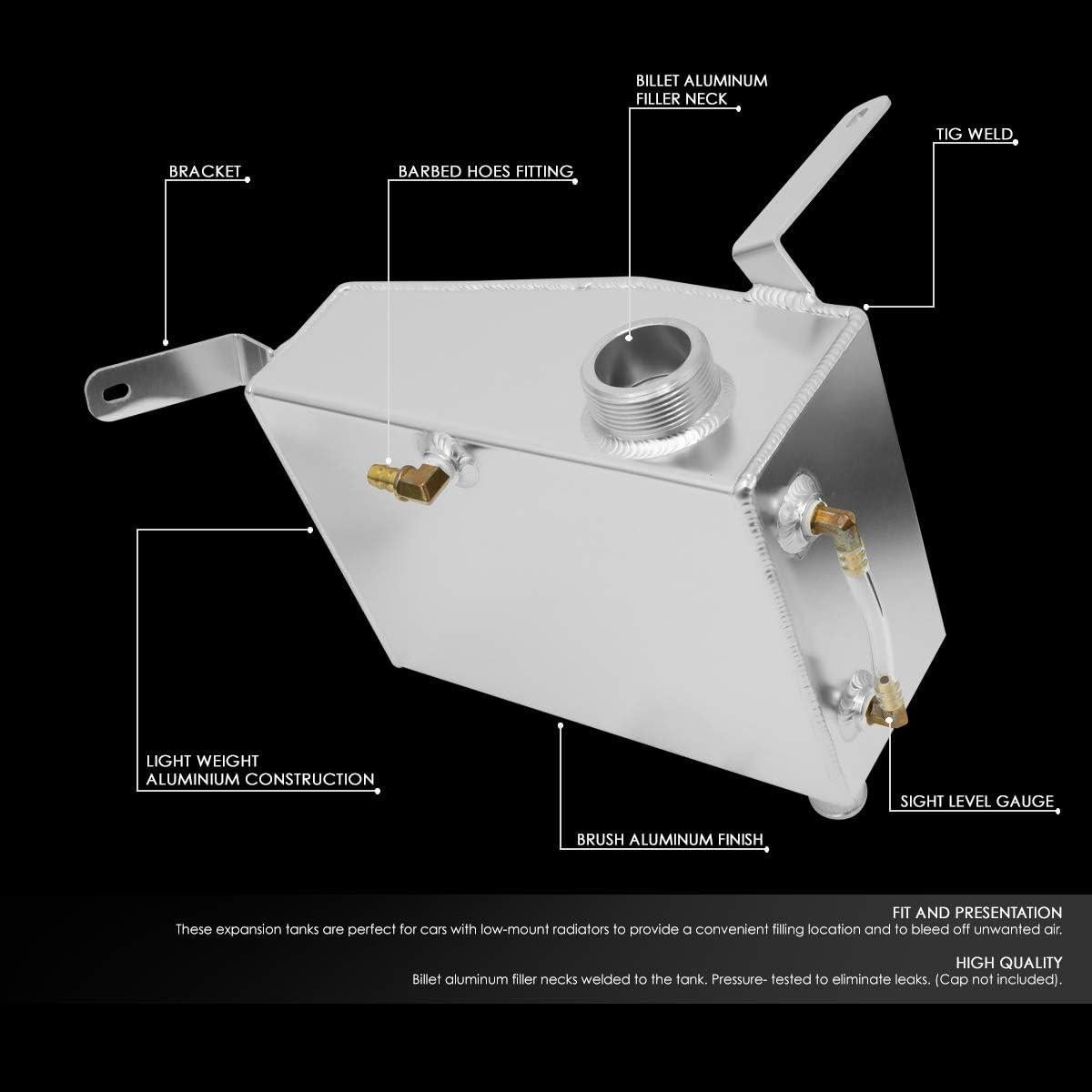 Tanque de Expansión de Aluminio DNA Motoring TANK-COL-013 para Ford F150 97-04