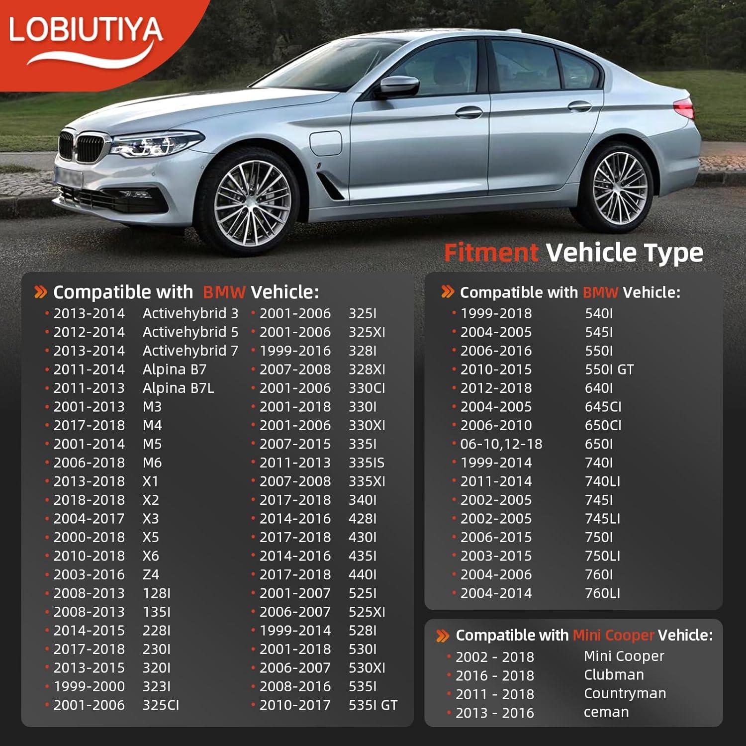 Tapa de Gas LOBIUTIYA 16117222391 para BMW y Mini Cooper