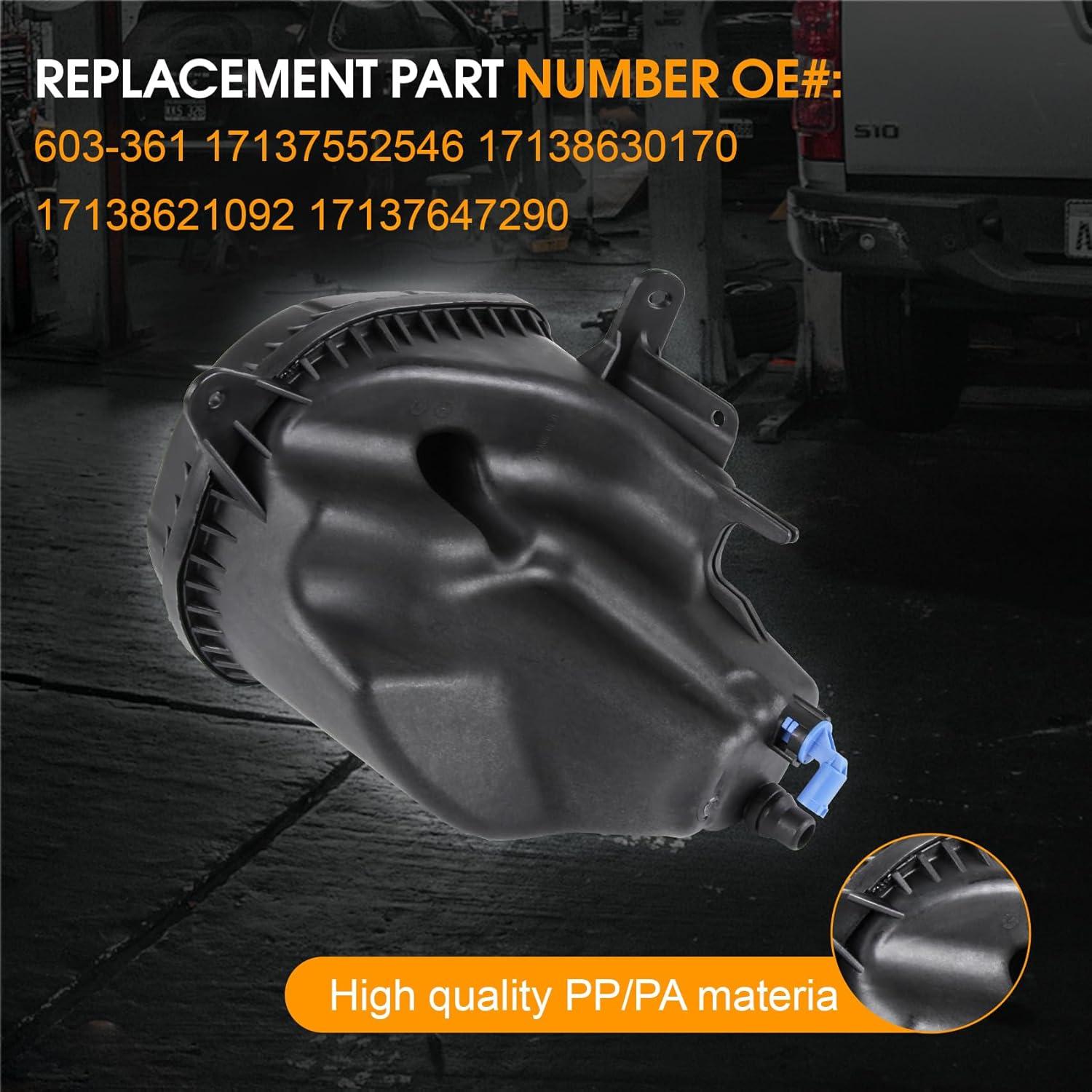 Tanque de Expansión de Refrigerante Godimg 603-361 para BMW X5/X6