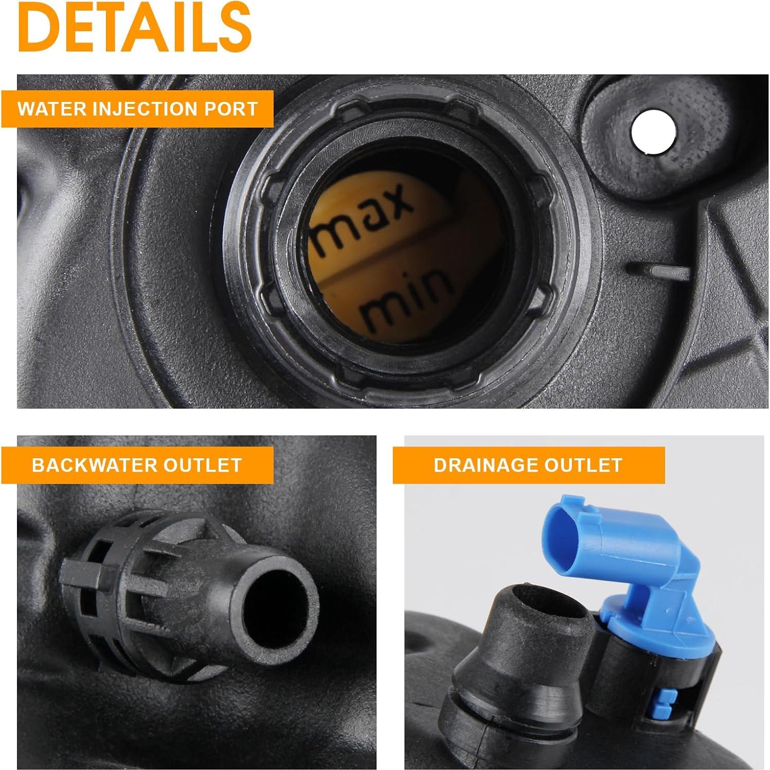 Tanque de Expansión de Refrigerante Godimg 603-361 para BMW X5/X6