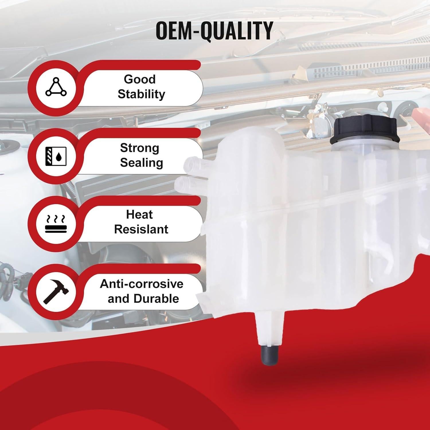 Tanque de Expansión TOPAZ para Ford Fusion MKZ 2013-2016