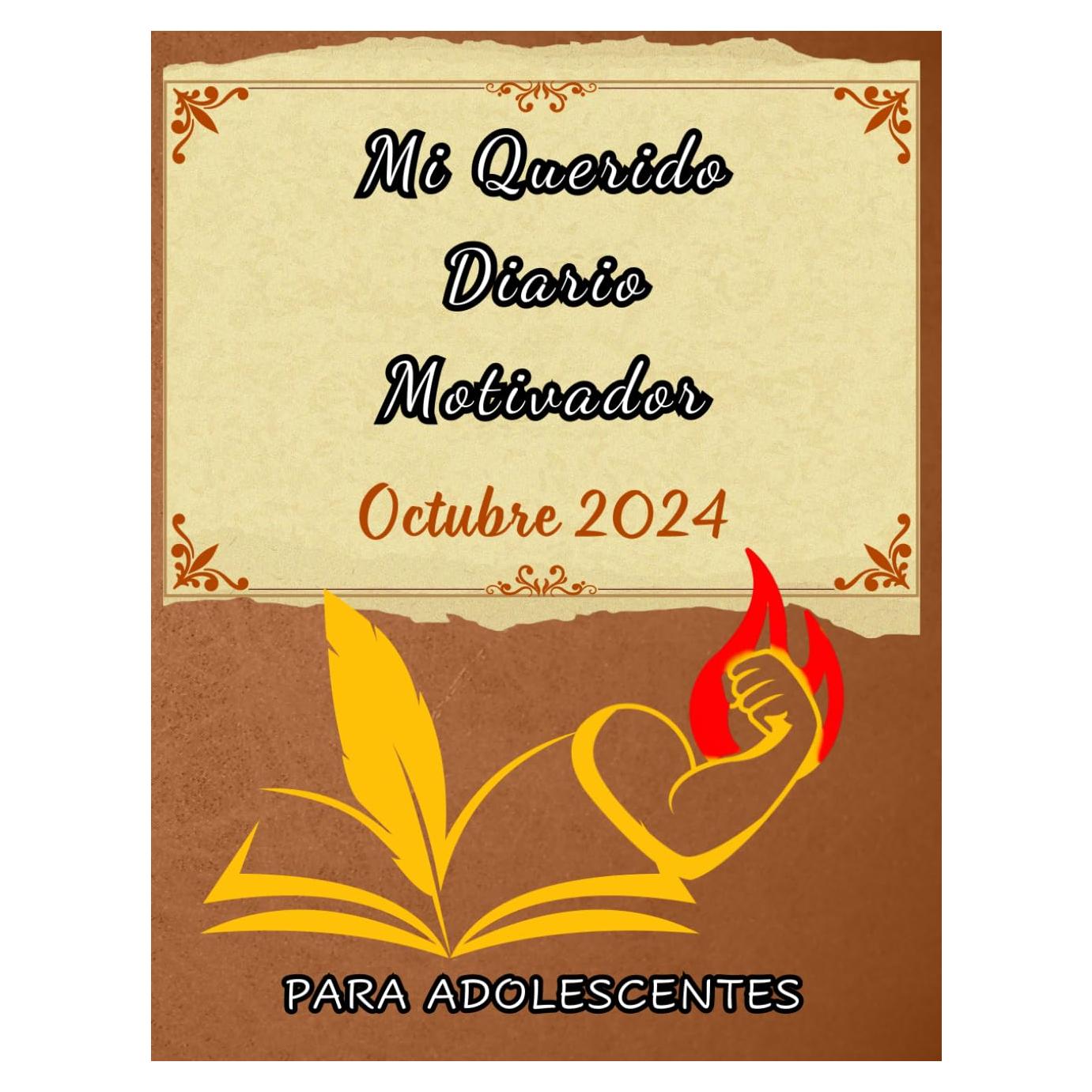 Mi Querido Diario Motivador para Adolescentes: Octubre (Spanish Edition)