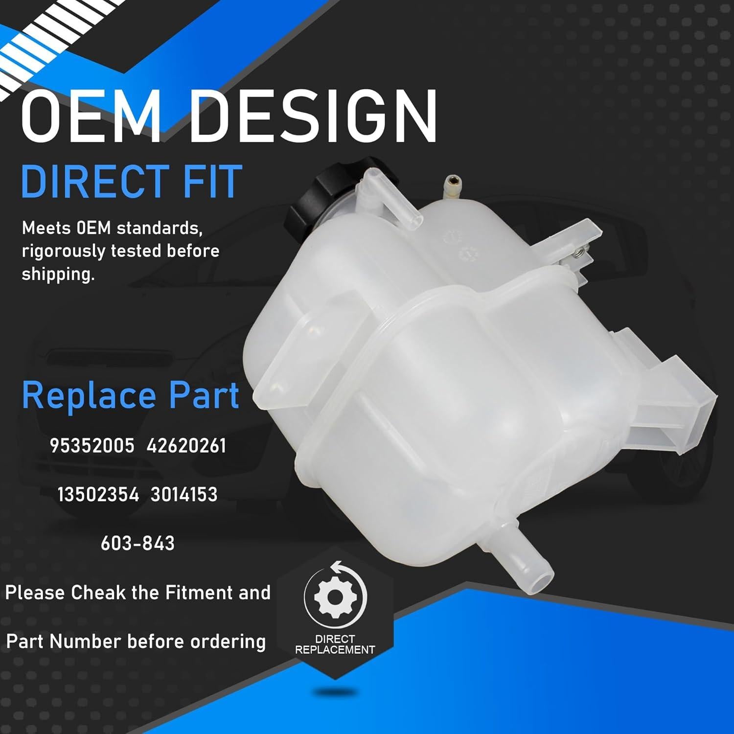 Tanque de Expansión Refrigerante YzusGomumu Chevrolet Spark 1.2L 2013-2015