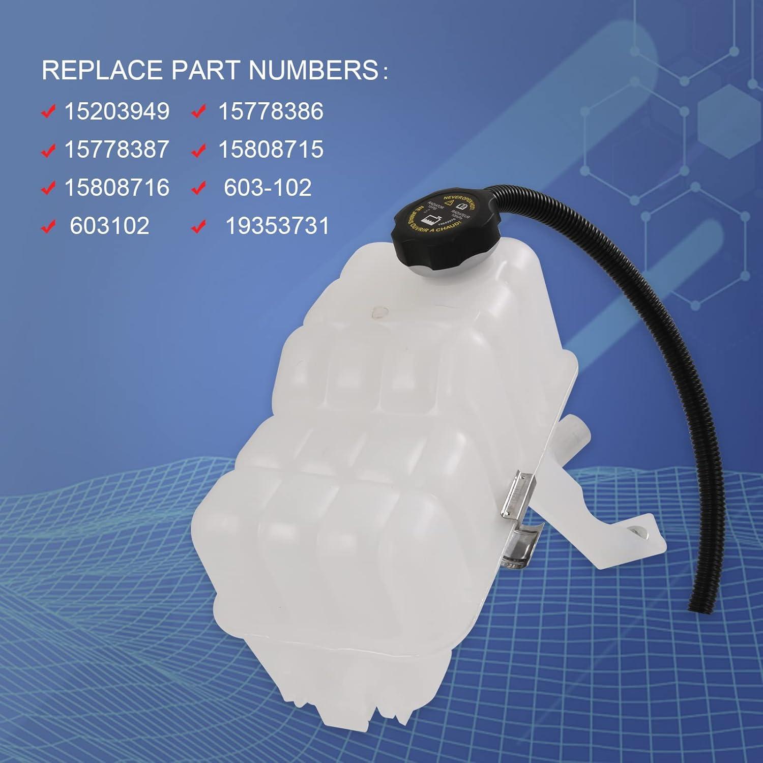 Tanque de Expansión de Refrigerante RADHLBNIU con Sensor y Tapa