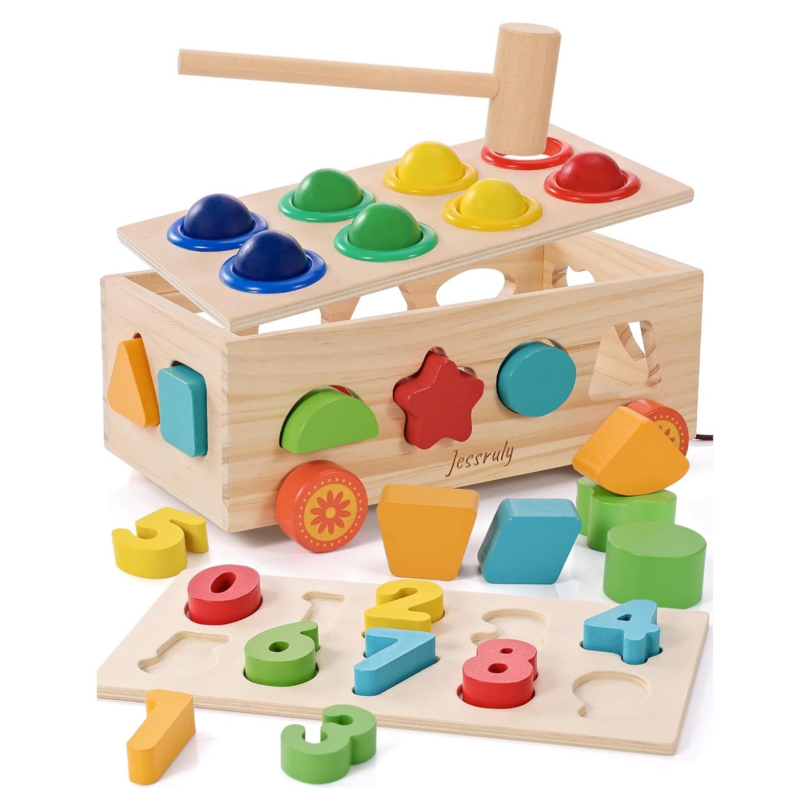 Clasificador de Formas Jessruly - Juego Educativo de Madera