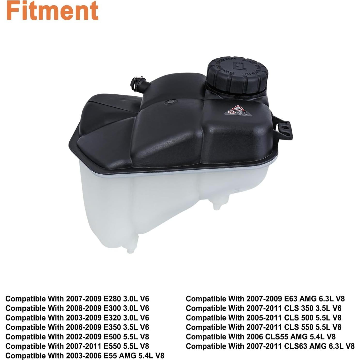 Tanque de Expansión Refrigerante Motor YOUYIEN para Mercedes Benz