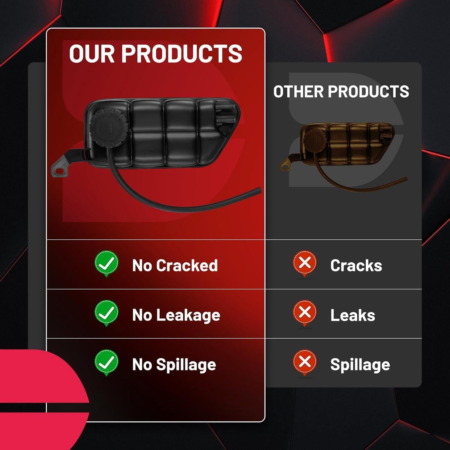 Tanque de Expansión de Refrigerante BDFHYK para Mercedes-Benz