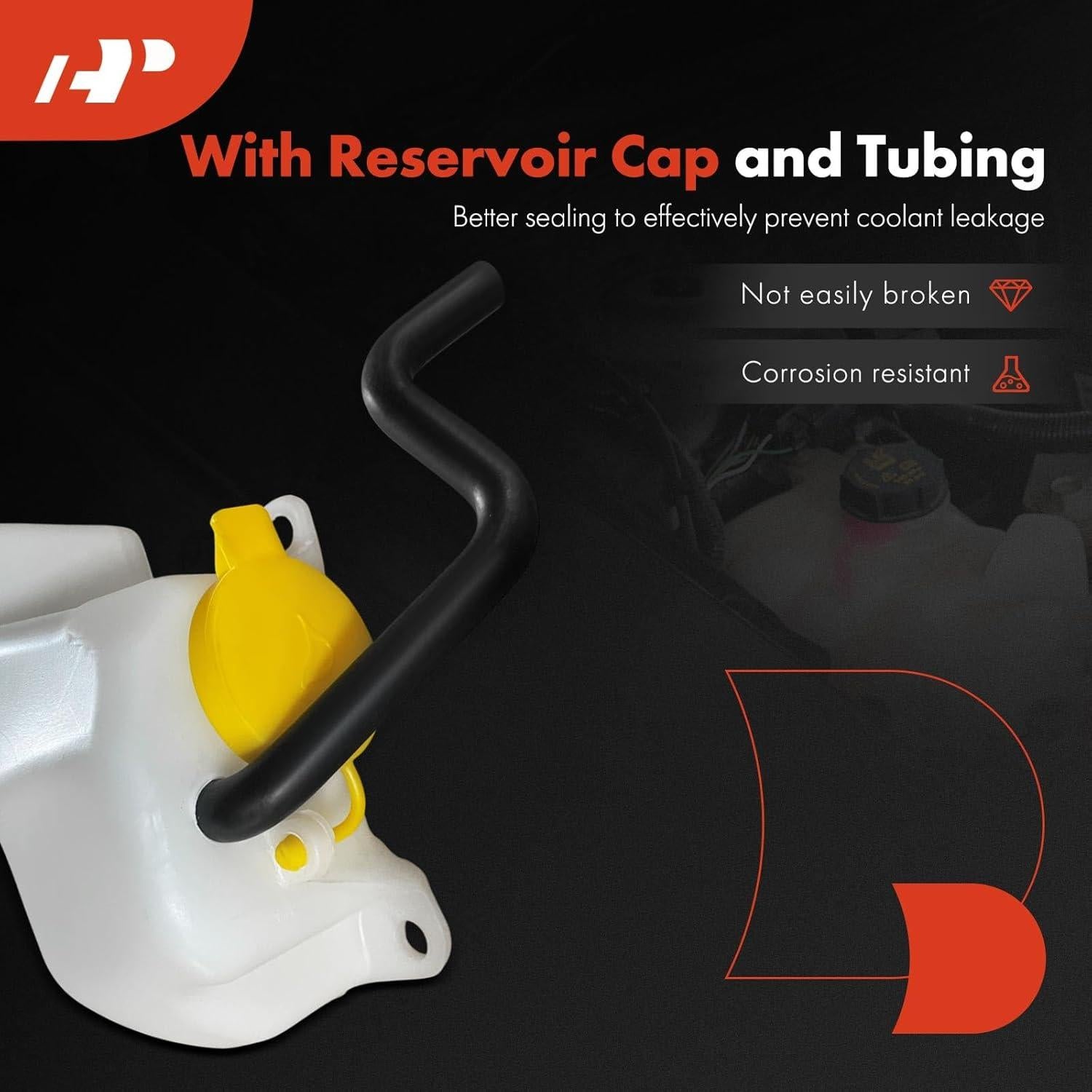 Tanque de Recuperación de Refrigerante A-Premium para Subaru WRX STI 2017-2021 2.5L