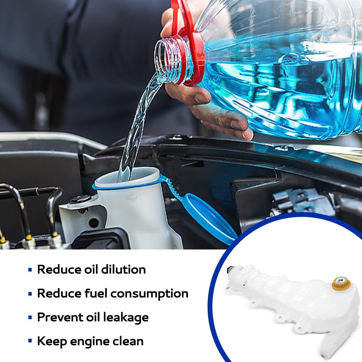 Tanque de Refrigerante Easyinst para Freightliner Cascadia 2018-2024