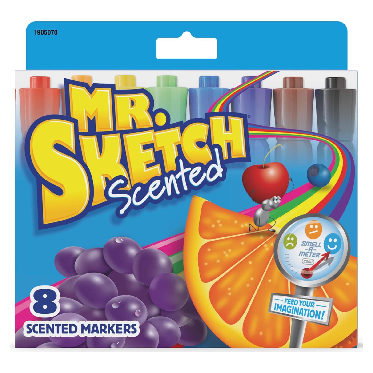 Marcadores Aromatizados Mr. Sketch Set de 8 Colores Variados