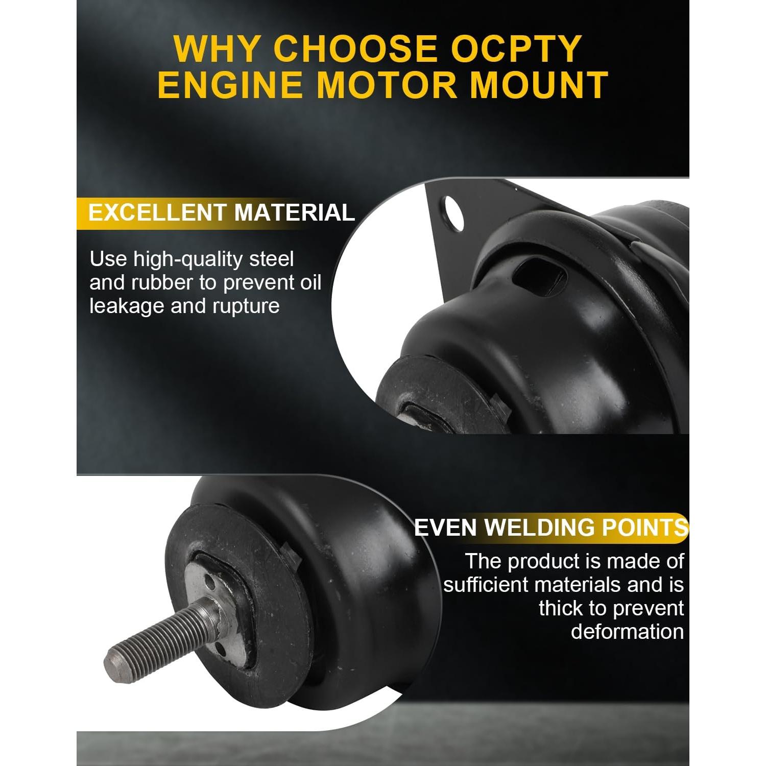 Juego de Soportes de Motor y Transmisión OCPTY para Hyundai y Kia