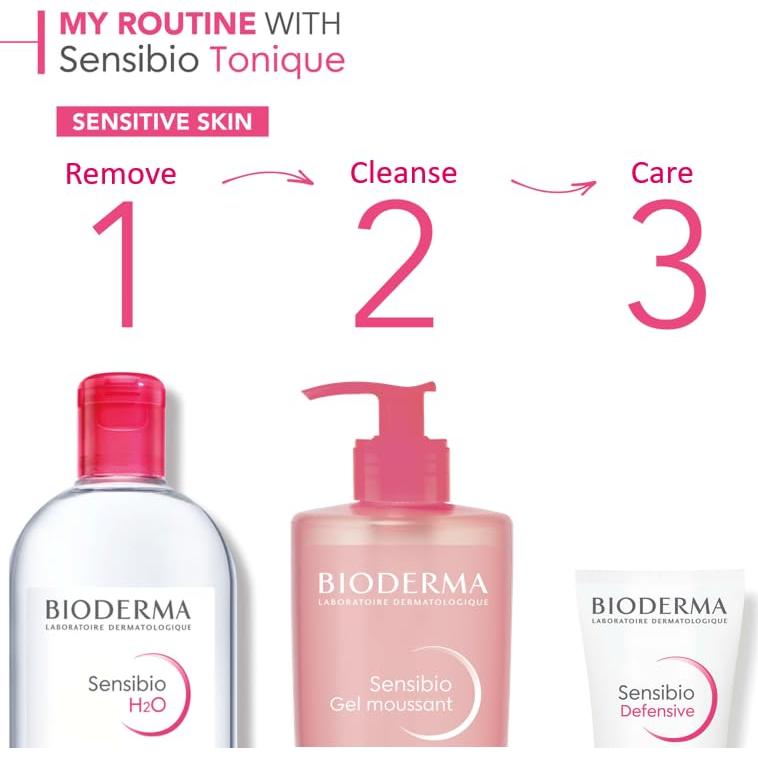 Bioderma Gel Espumoso Limpiador 473ml Piel Sensible Sin Fragancia