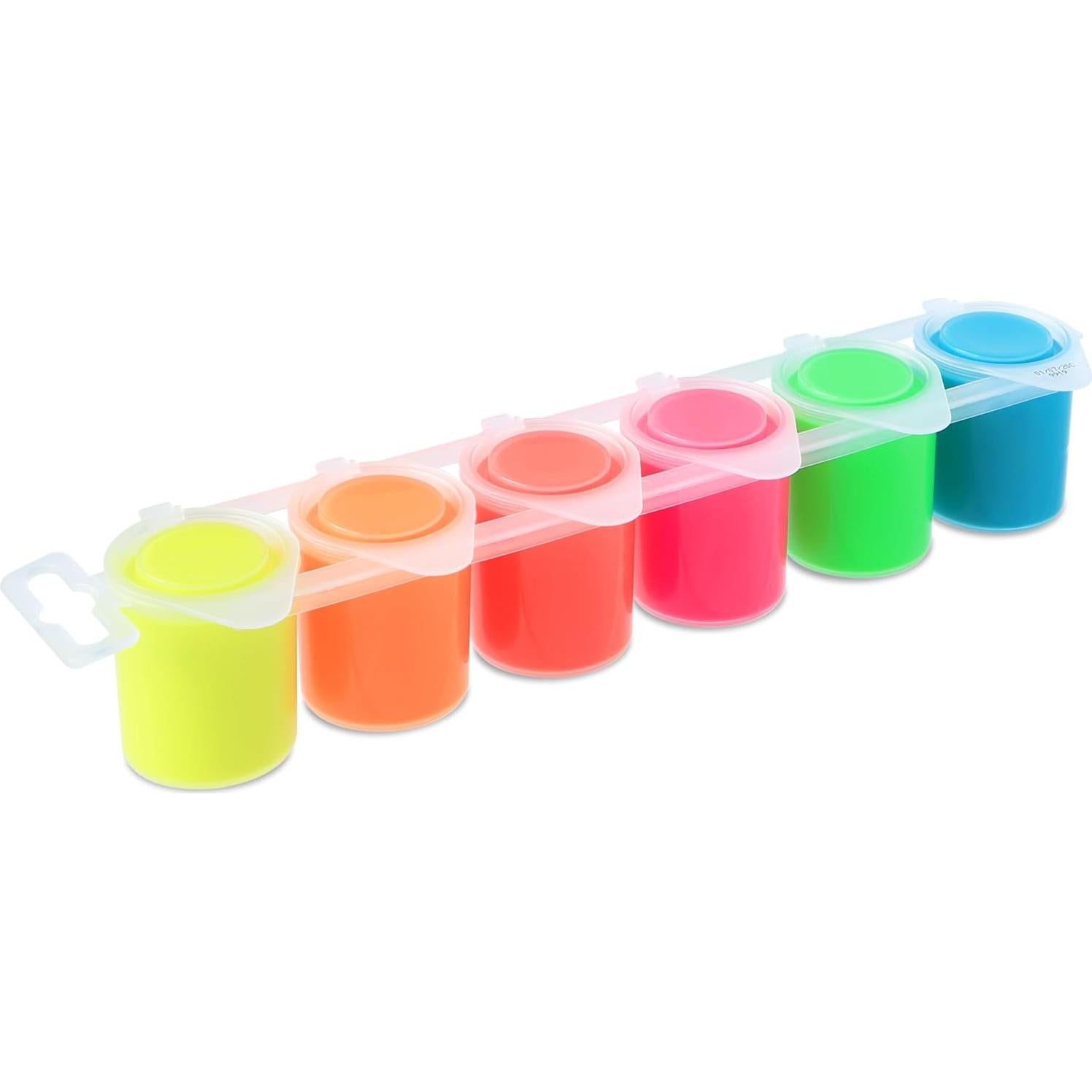 Set de Pintura de Témpera PRIMO Fluorescente 6 Colores 150ml