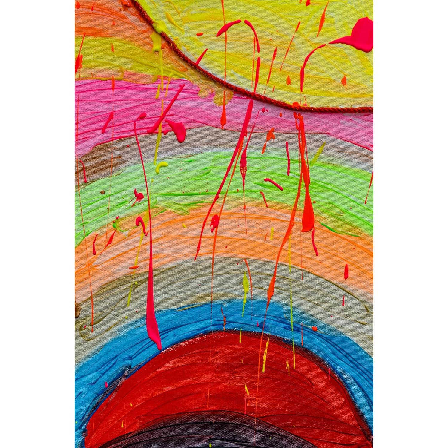 Set de Pintura de Témpera PRIMO Fluorescente 6 Colores 150ml