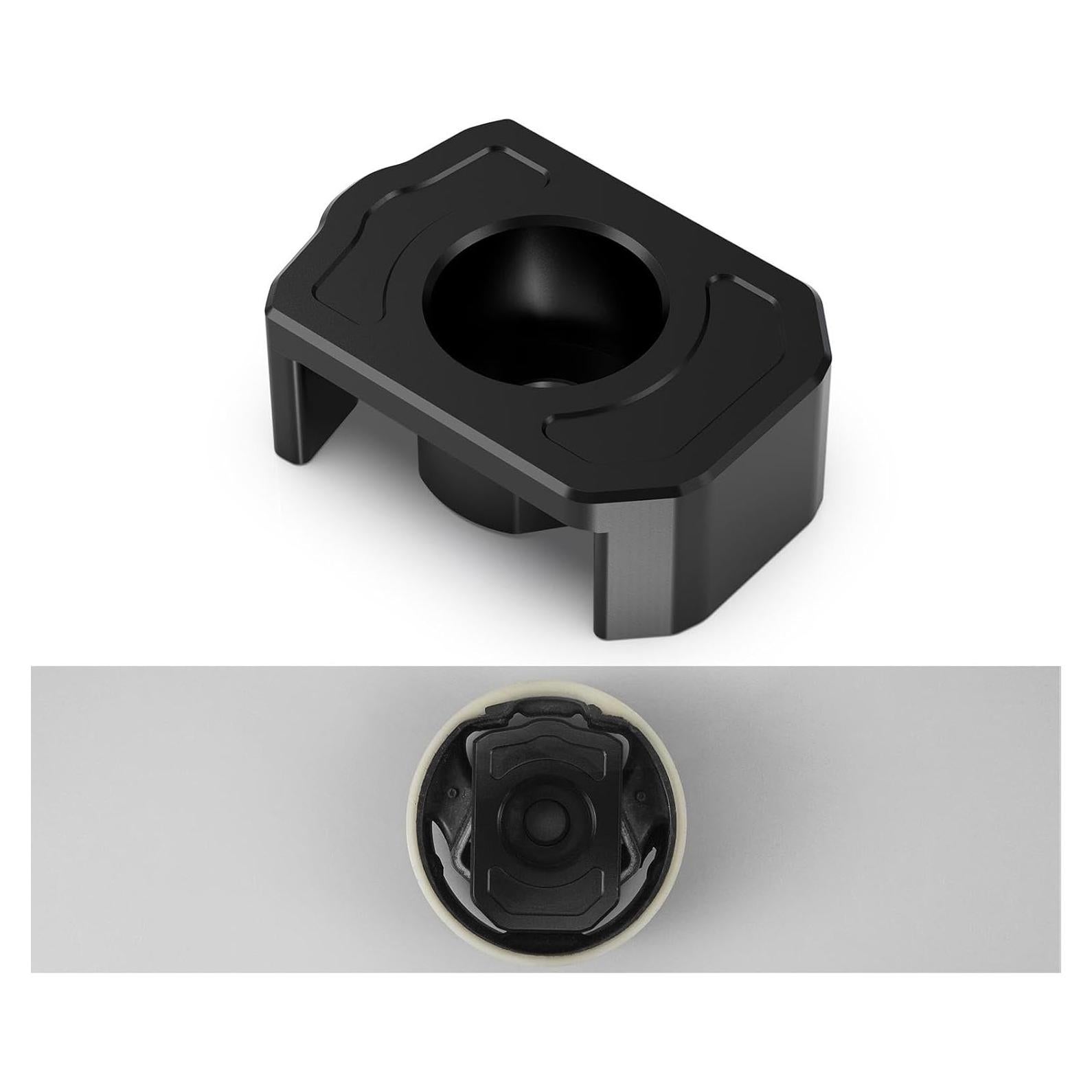 Inserto Montaje Motor Inferior Bevinsee Aluminio Negro 0.14kg