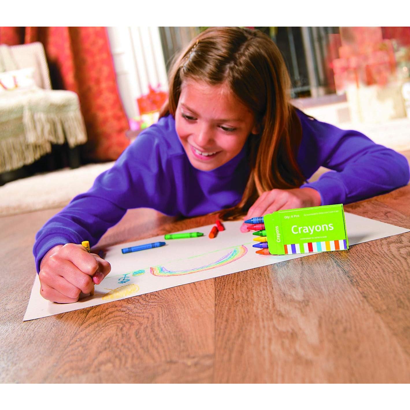 Paquete de 48 Crayones Fun Express Surtidos No Tóxicos