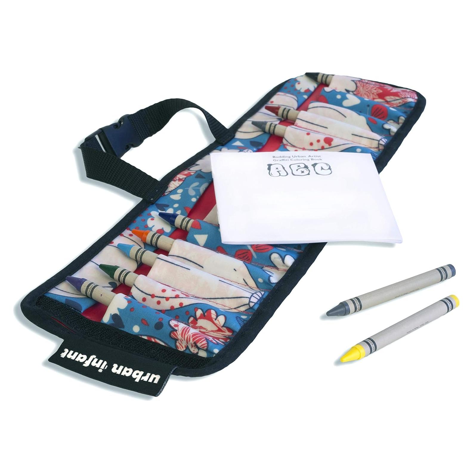 Estuche de Crayones Urban Infant con 10 Crayones No Tóxicos