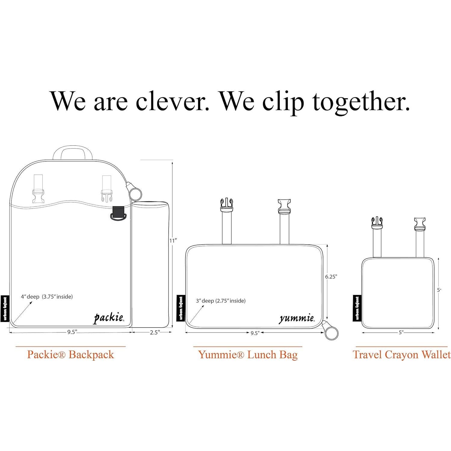 Estuche de Crayones Urban Infant con 10 Crayones No Tóxicos