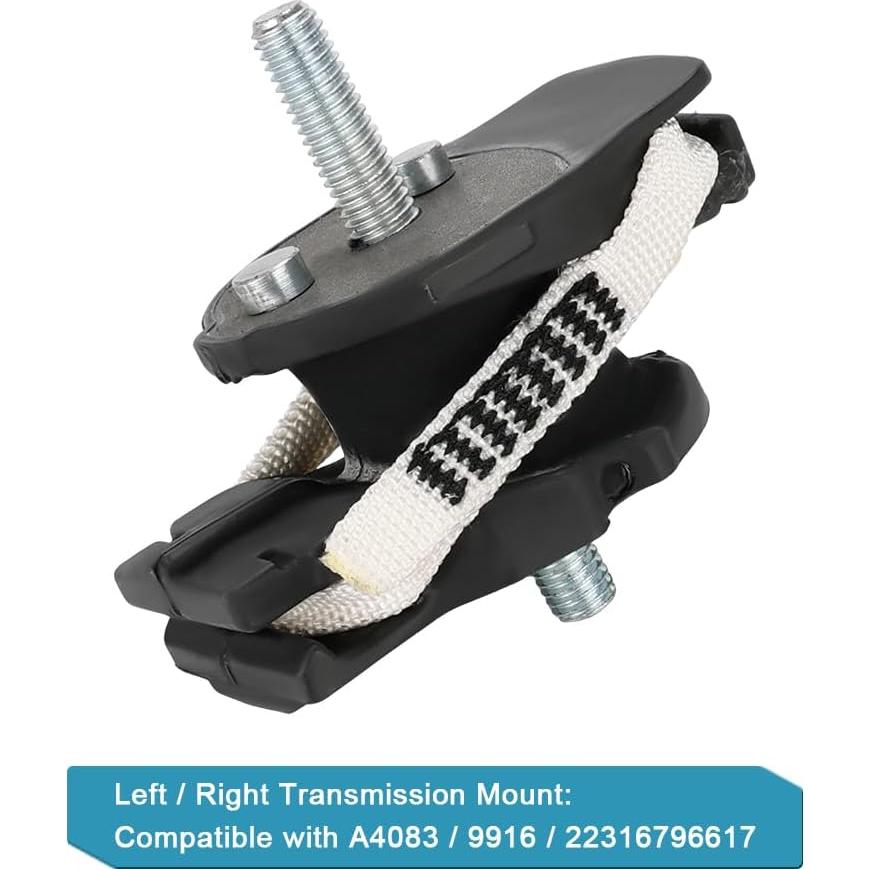 Montaje de Motor y Transmisión JDMON 4 Pcs para BMW 2.0L RWD