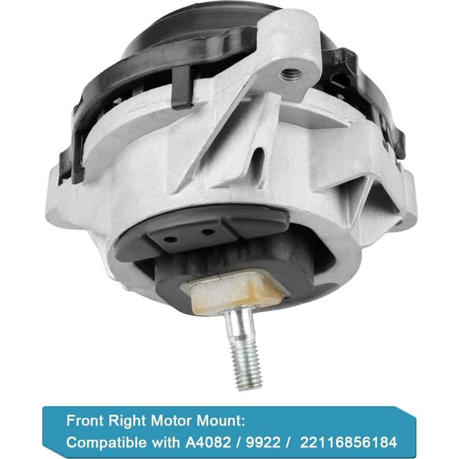 Montaje de Motor y Transmisión JDMON 4 Pcs para BMW 2.0L RWD