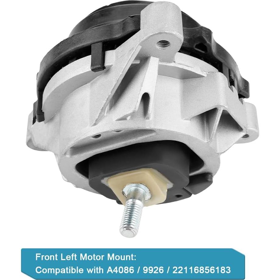 Montaje de Motor y Transmisión JDMON 4 Pcs para BMW 2.0L RWD