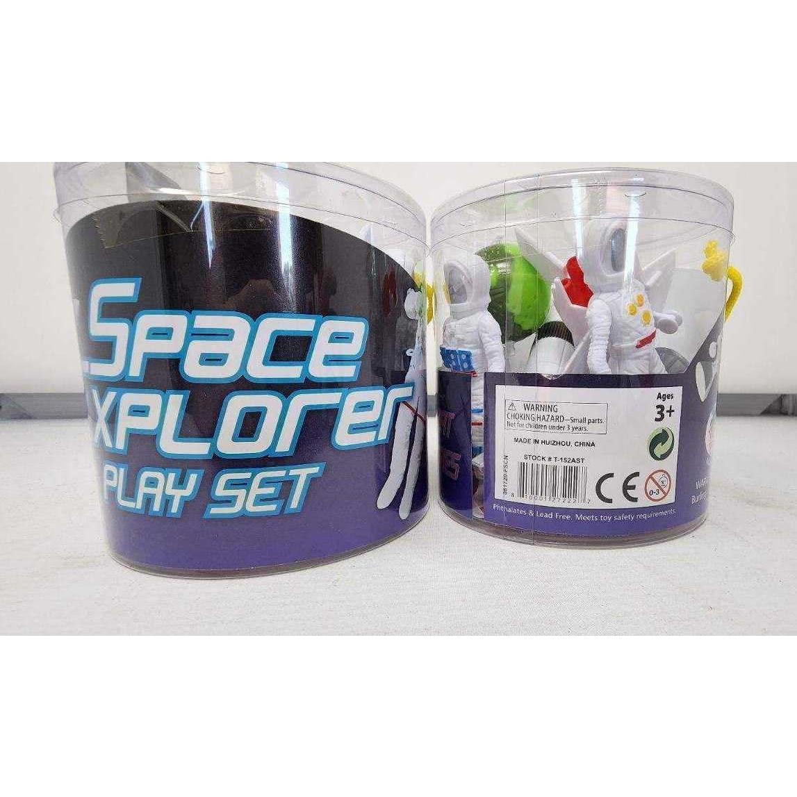 Juguetes WARM FUZZY - Set de Astronauta con 12 Figuras y Tapete 43x30cm