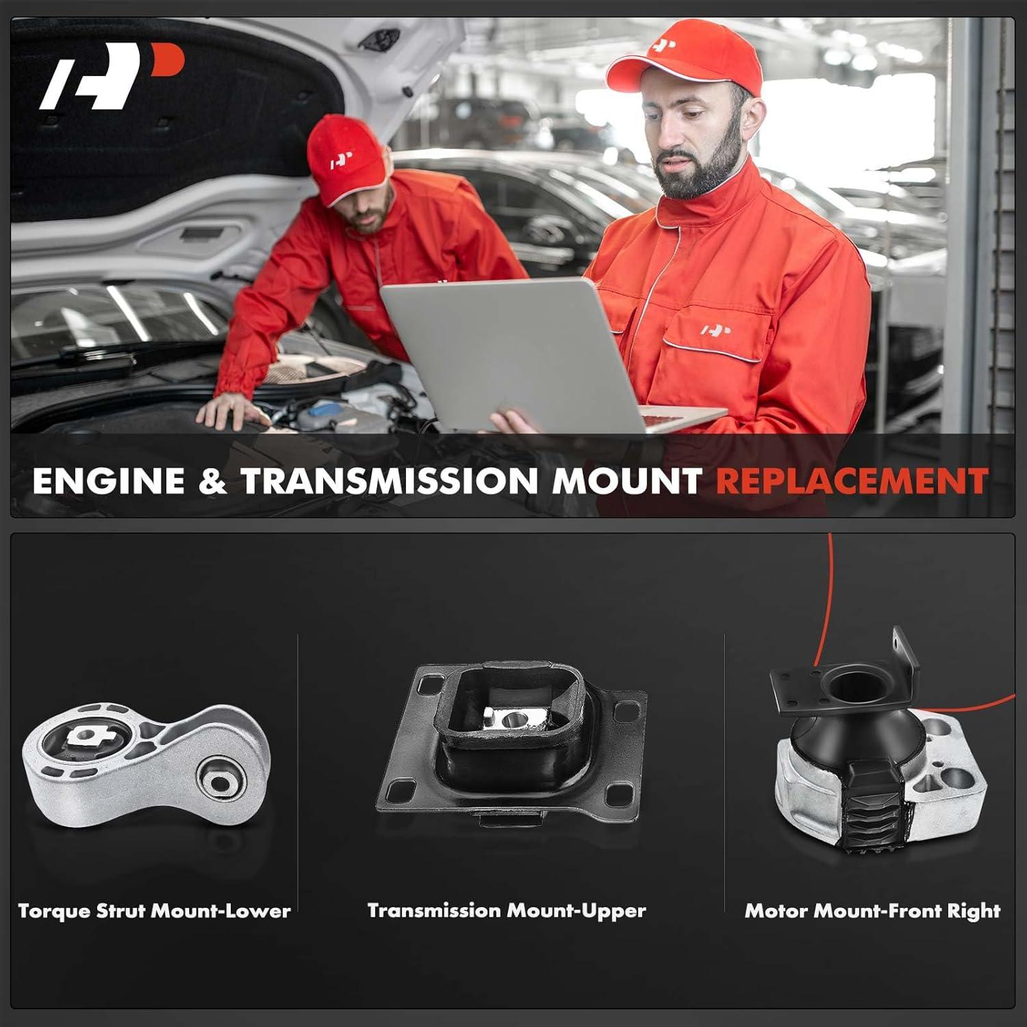 Soportes de Motor y Transmisión A-Premium para Ford Focus 2008-2011