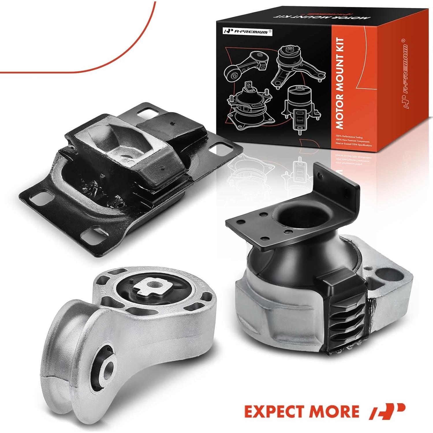 Soportes de Motor y Transmisión A-Premium para Ford Focus 2008-2011