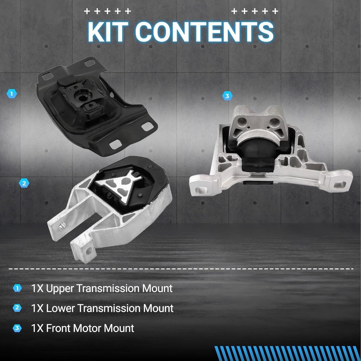 Kit de Montaje de Motor Kepler para Ford Focus 2013-2018 2.0L