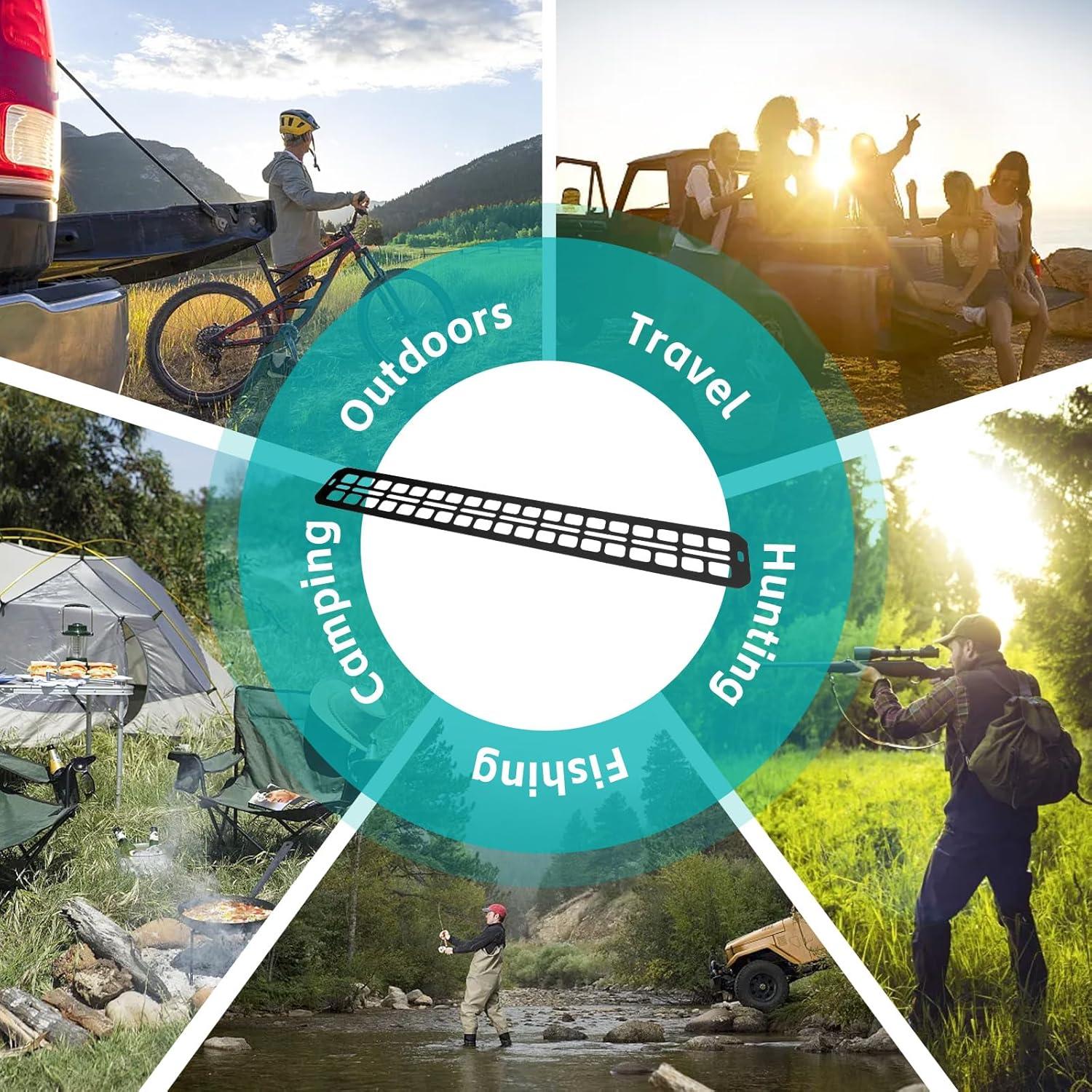 Panel de Almacenamiento Molle OUSUWO para Ford F150 2015-2025