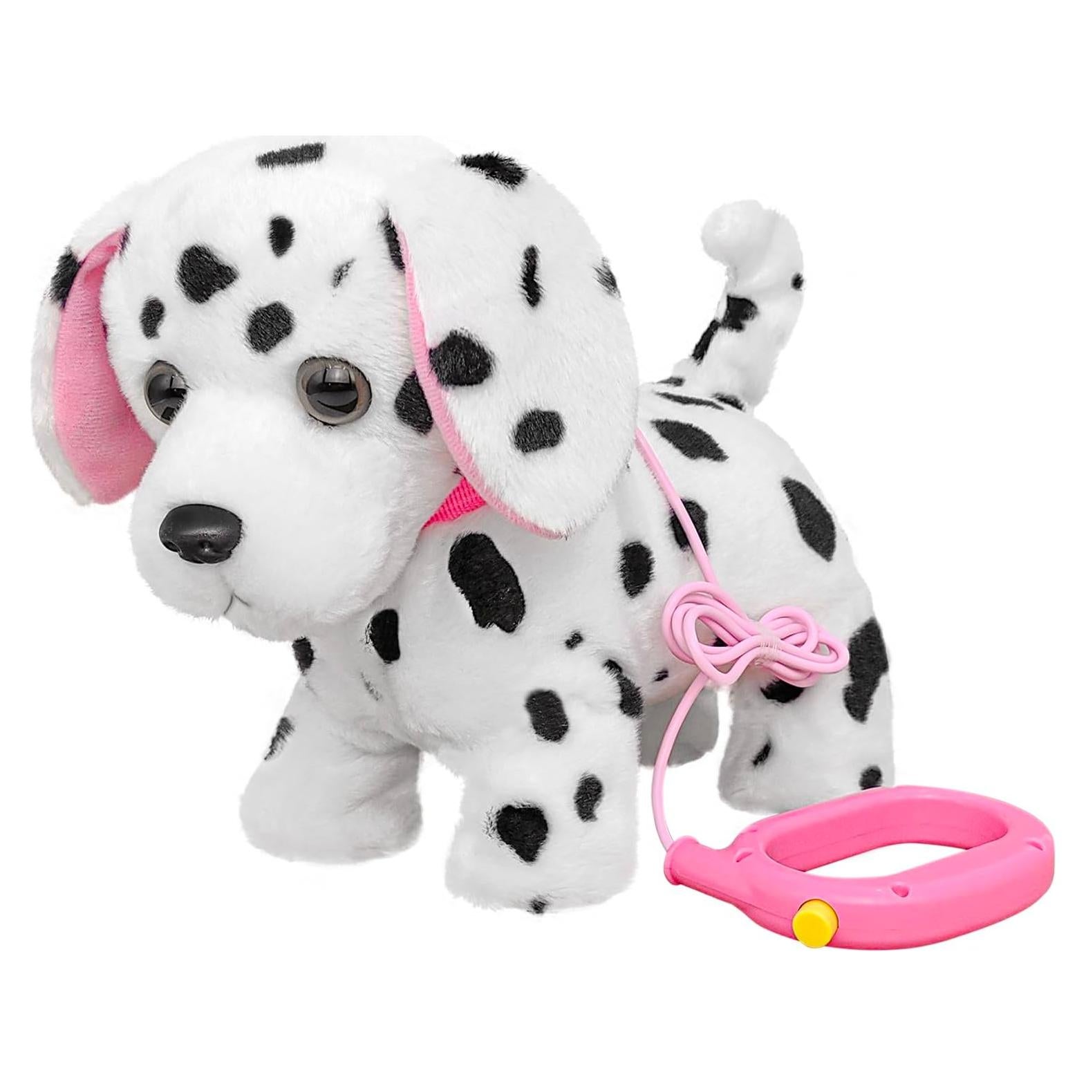 Perro de Peluche YH YUHUNG Dálmata que Camina y Ladra