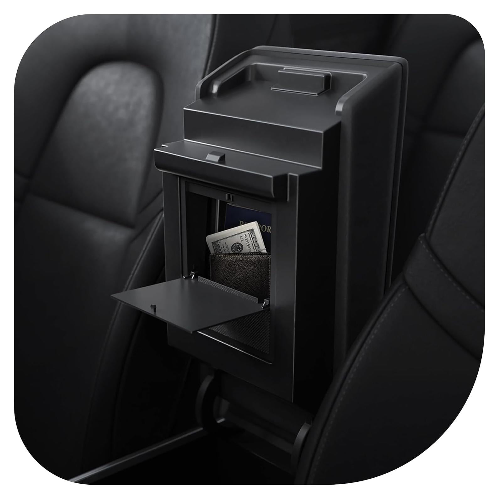 Caja de Almacenamiento Oculta Spigen One-Tap para Tesla Model 3 y Y