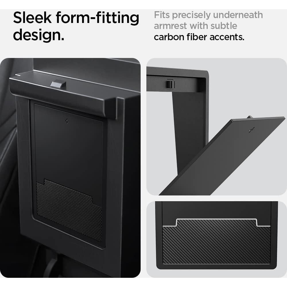 Caja de Almacenamiento Oculta Spigen One-Tap para Tesla Model 3 y Y