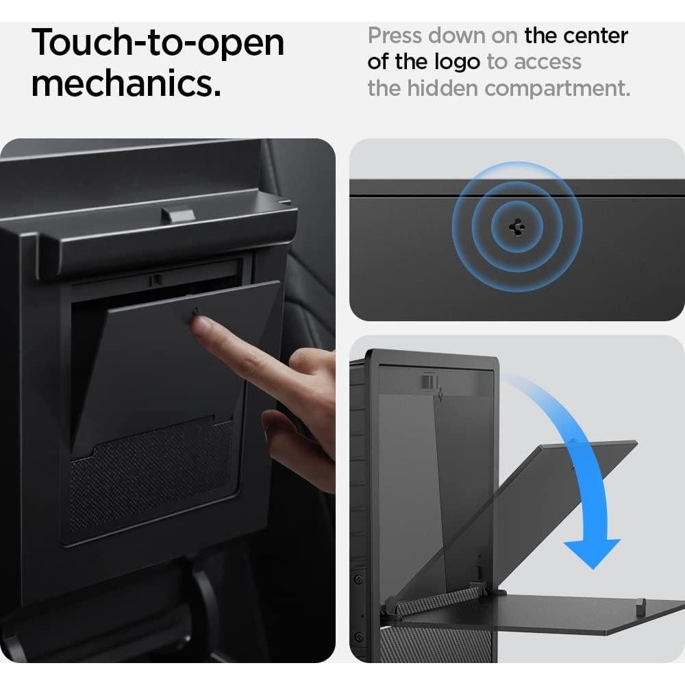 Caja de Almacenamiento Oculta Spigen One-Tap para Tesla Model 3 y Y