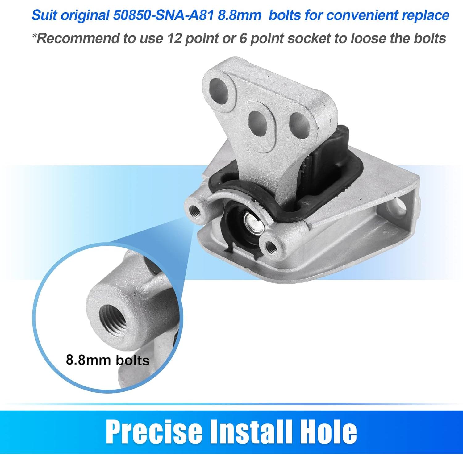 Soporte de Motor X AUTOHAUX 50850-SNA-A81 para Honda Civic 2006-2011