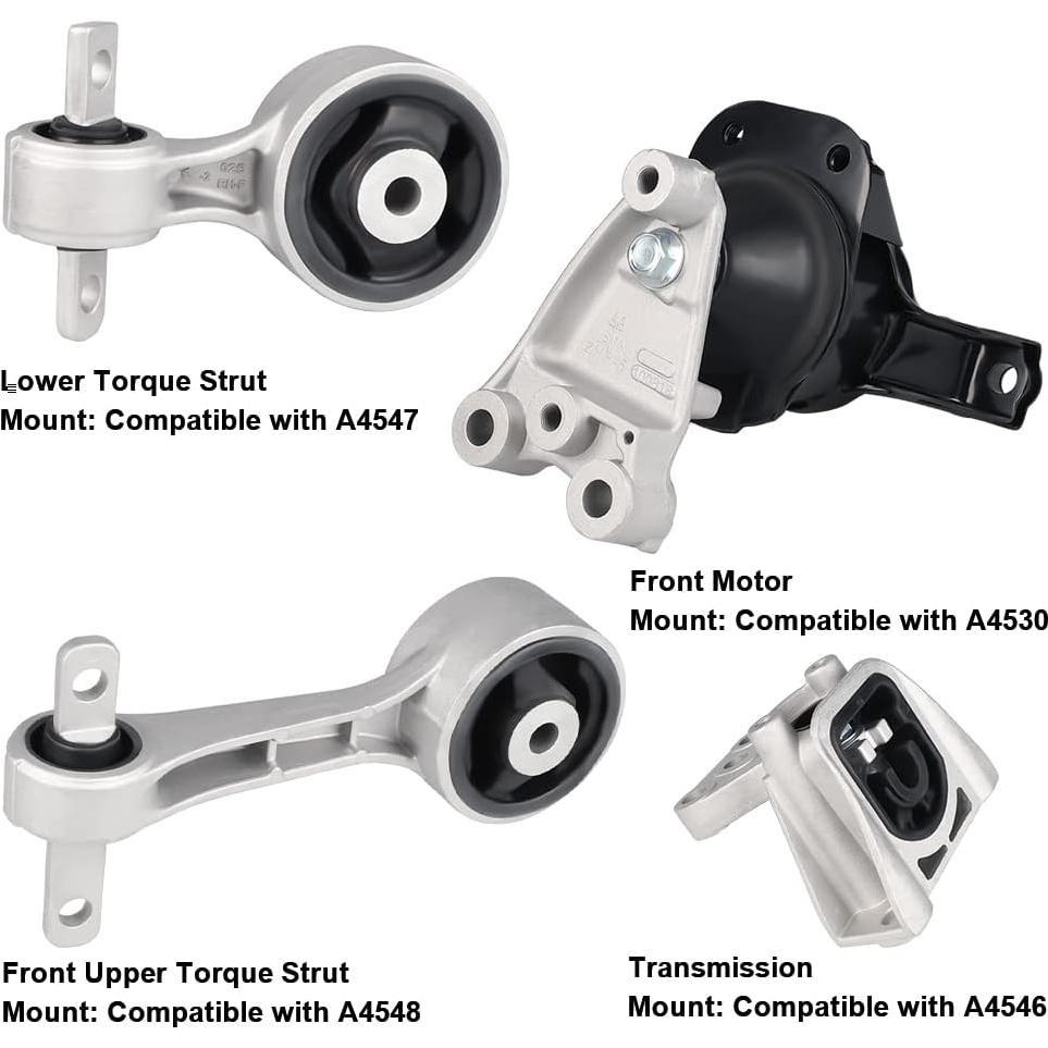 Soportes de Motor y Transmisión JDMON para Honda Civic 1.8L 2006-2011