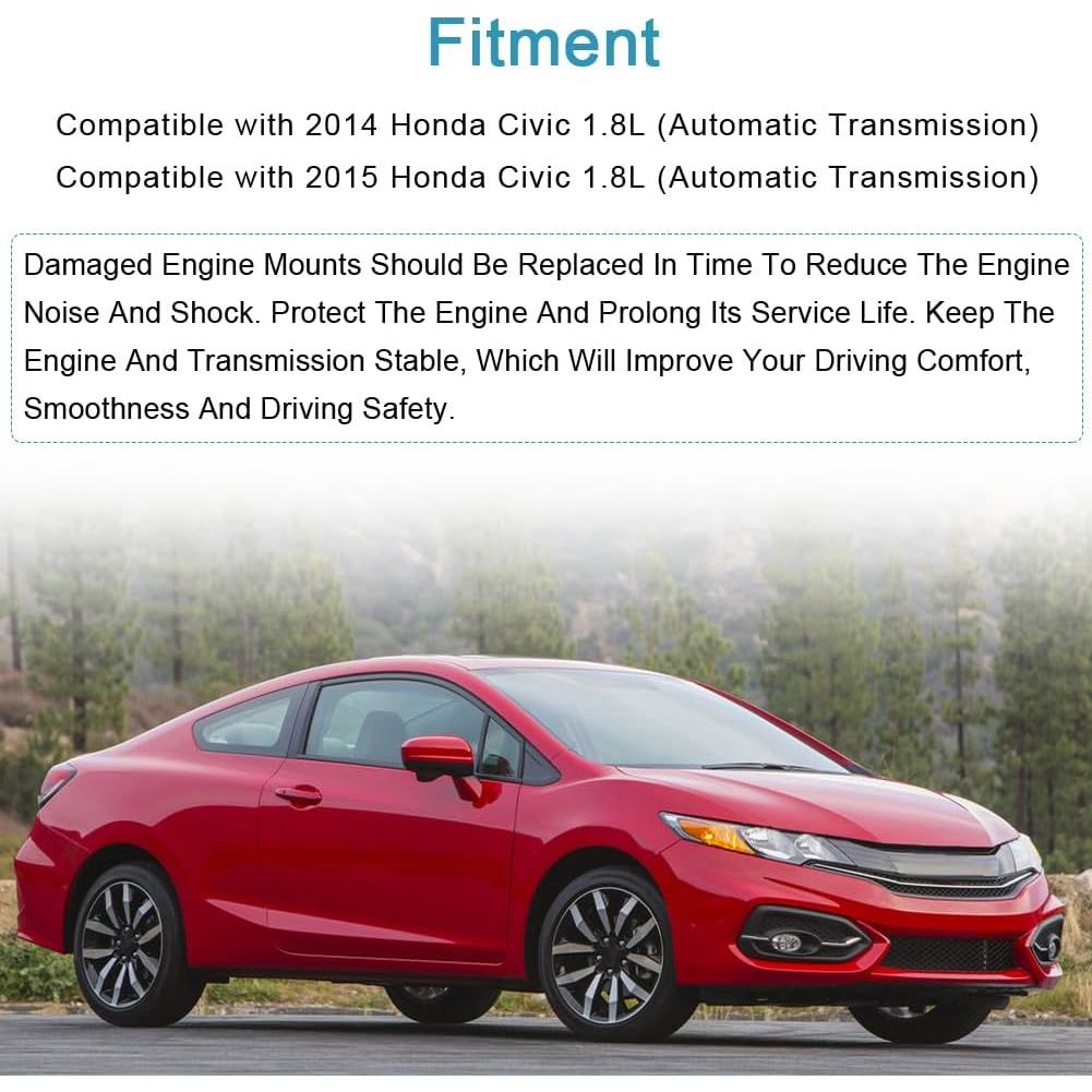 Montaje de Motor y Transmisión JDMON 3 Piezas Honda Civic 1.8L