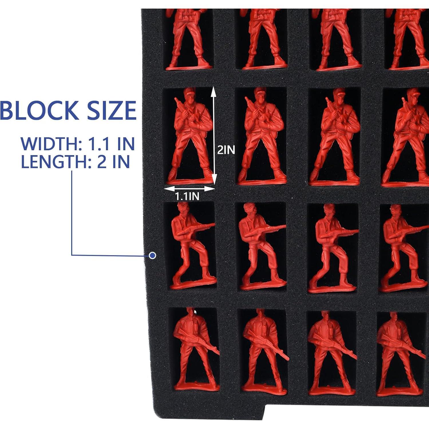 Funda de Almacenamiento VIXATO para 108 Miniaturas Blanca