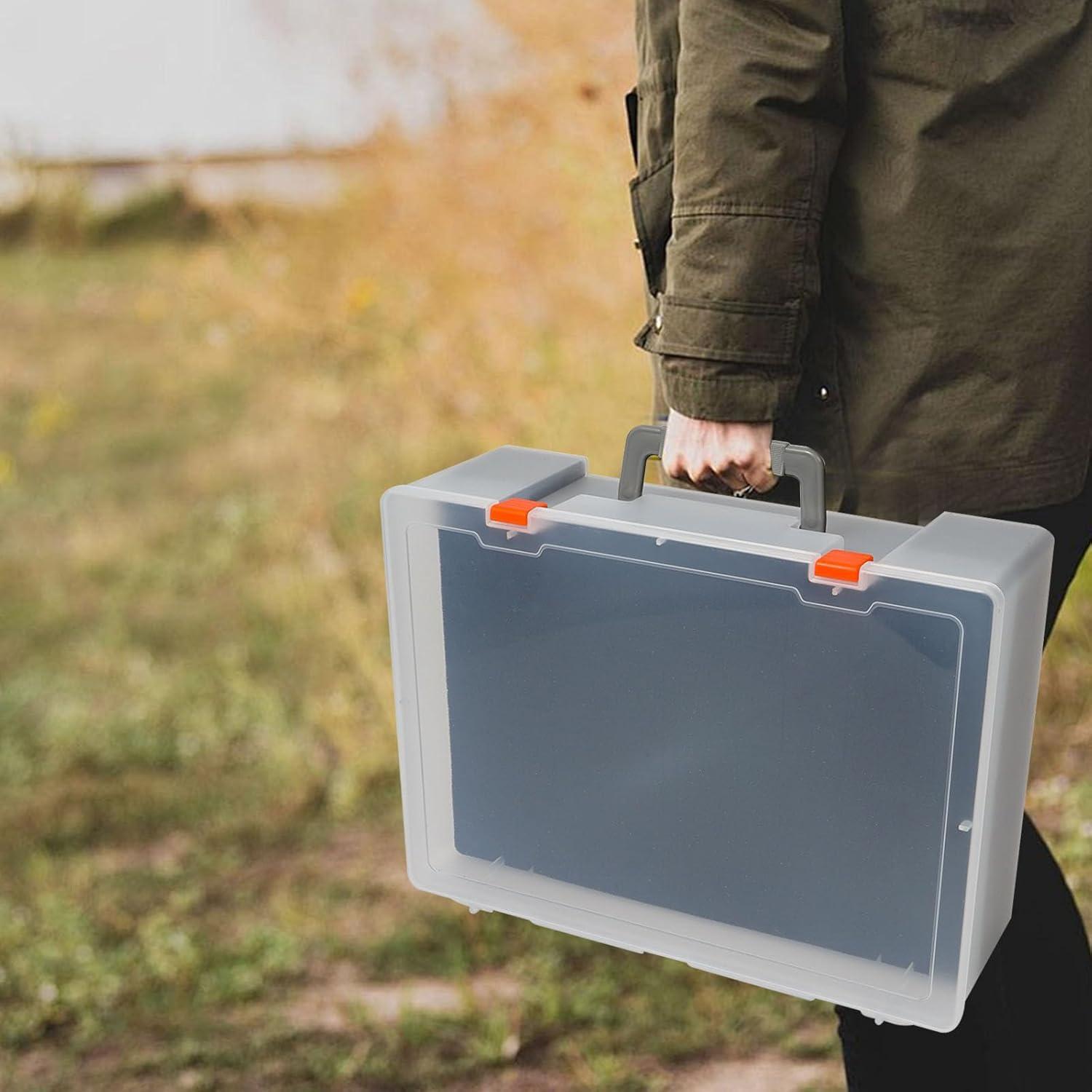 Funda de Almacenamiento VIXATO para 108 Miniaturas Blanca